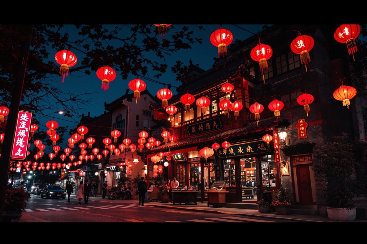 成都城市夜景，爱情发生的地方